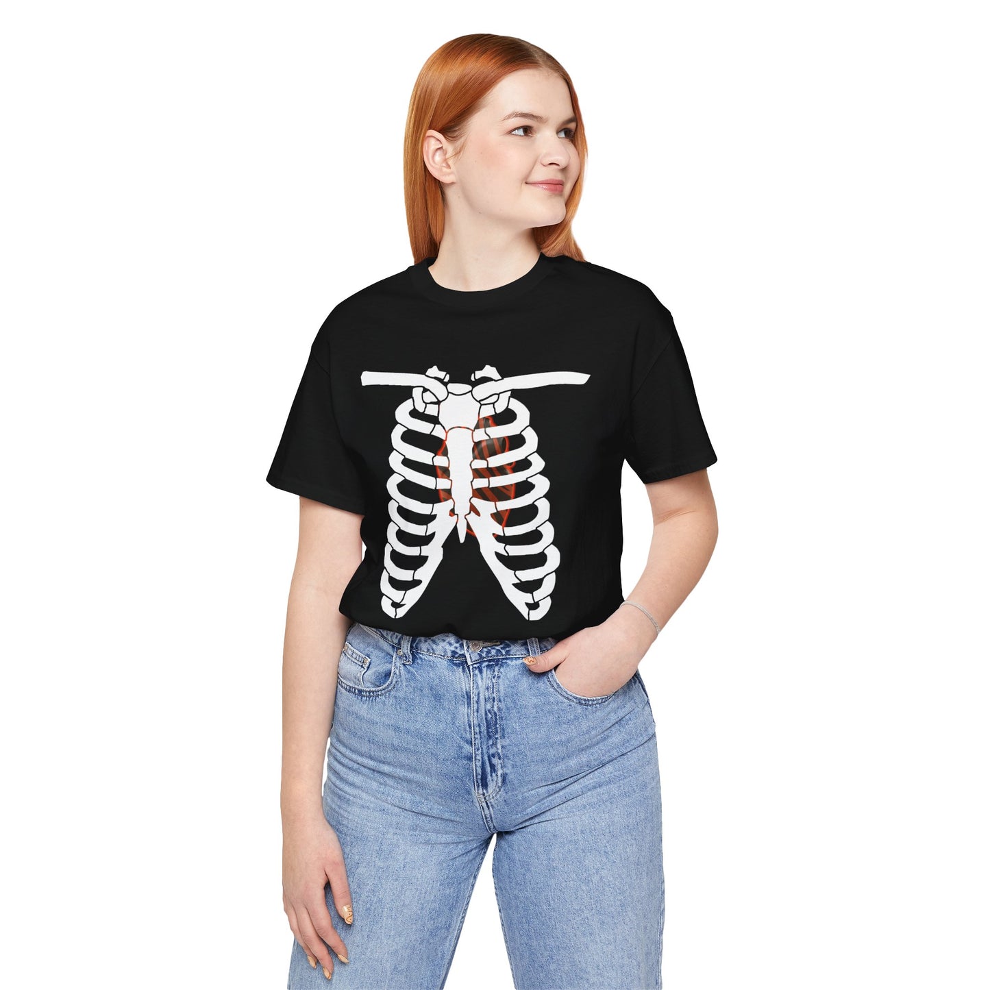 Bengals Heart Unisex Jersey Short Sleeve Tee