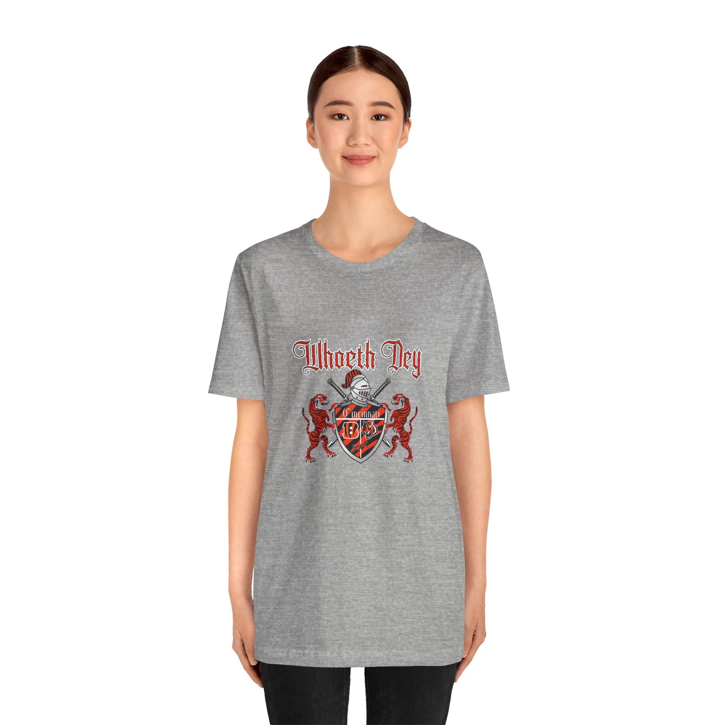 Bengals Crest Unisex Jersey Short Sleeve Tee