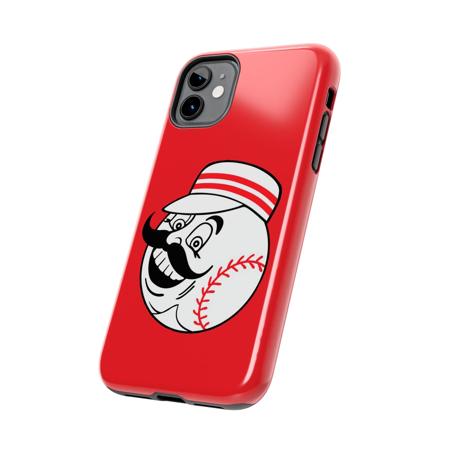 BaseBall Head Tough Phone Cases