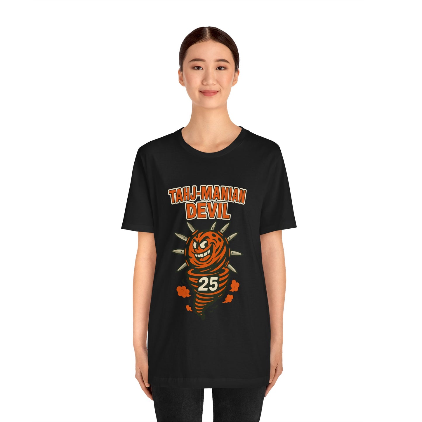 Tahj-Manian Devil Graphic Tee | Unisex Short Sleeve T-Shirt