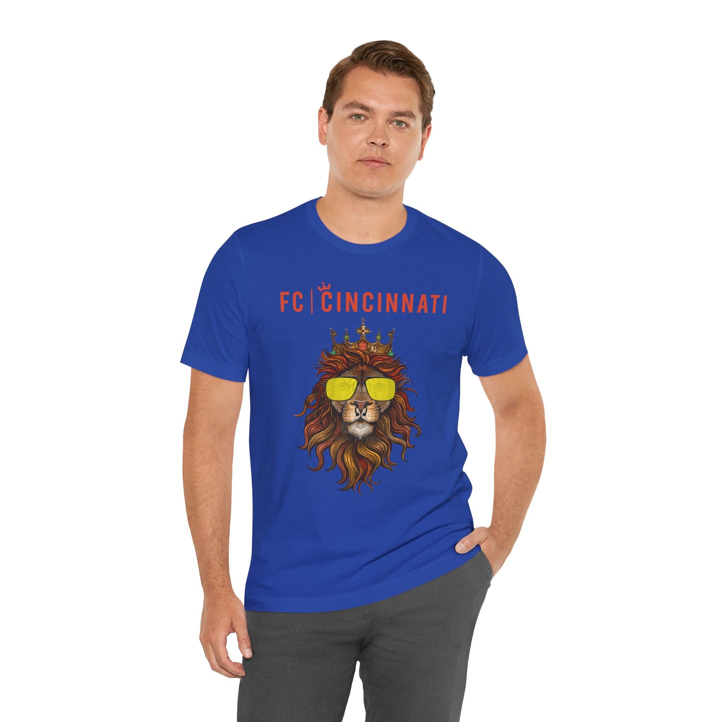 FC Cincinnati Lion Graphic Tee - Unisex Jersey T-Shirt