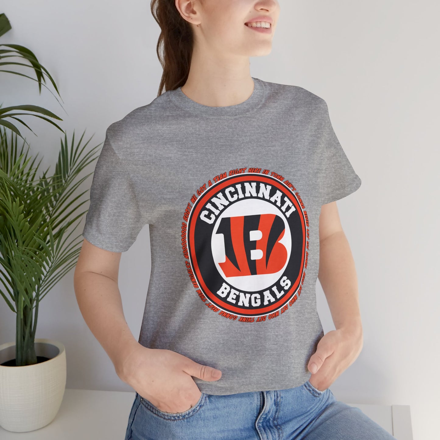 Tuddy Chant Logo Unisex Jersey Short Sleeve Tee