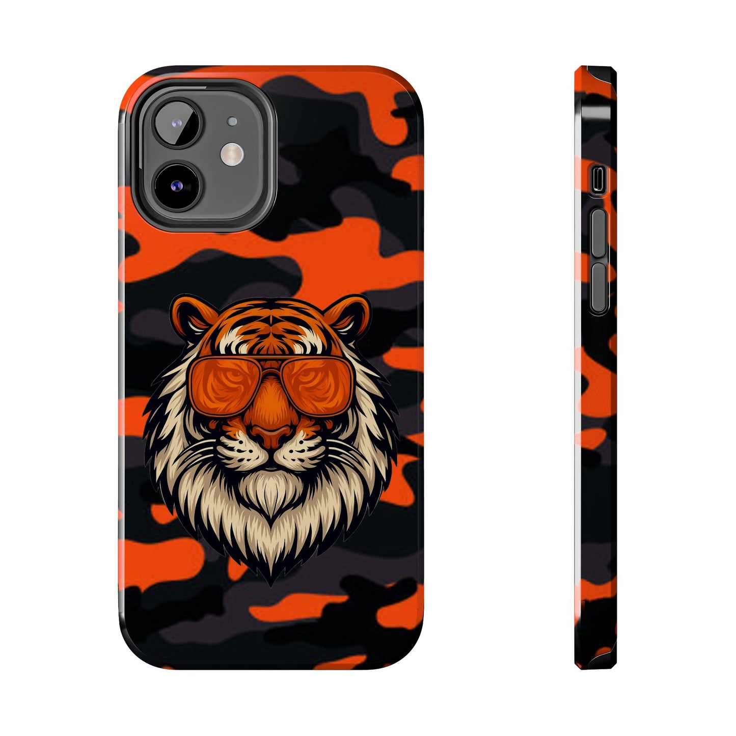 Seeing life through the orange tints Tiger Tough Phone Cases
