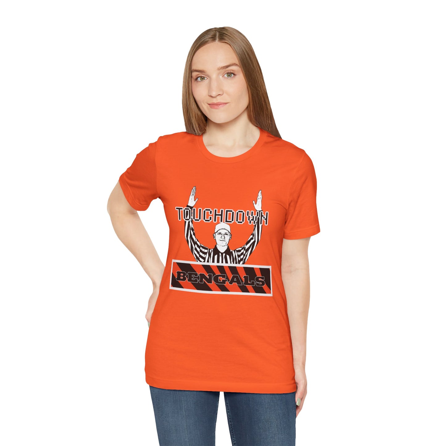 TouchDown Bengals Unisex Jersey Short Sleeve Tee