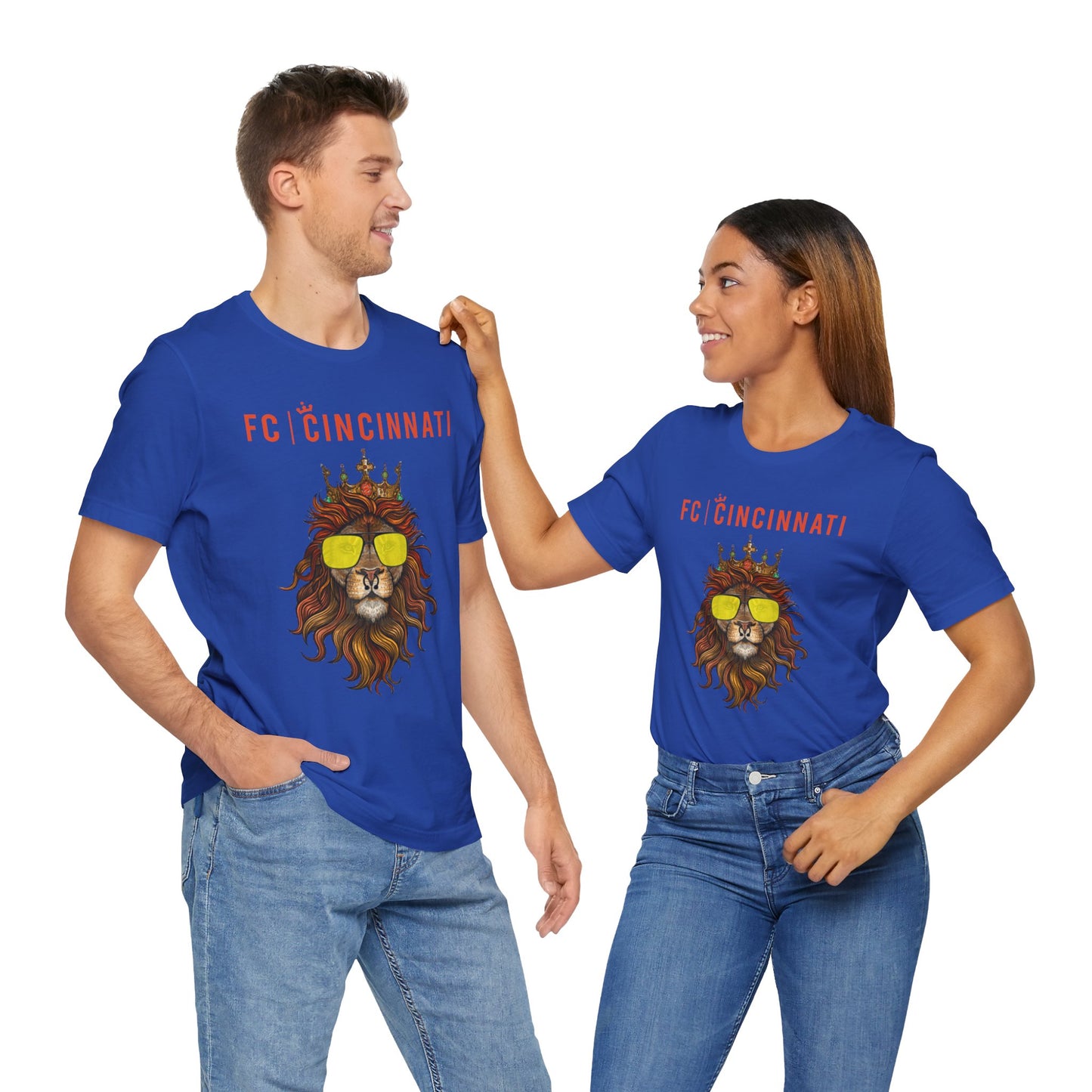 FC Cincinnati Lion Graphic Tee - Unisex Jersey T-Shirt