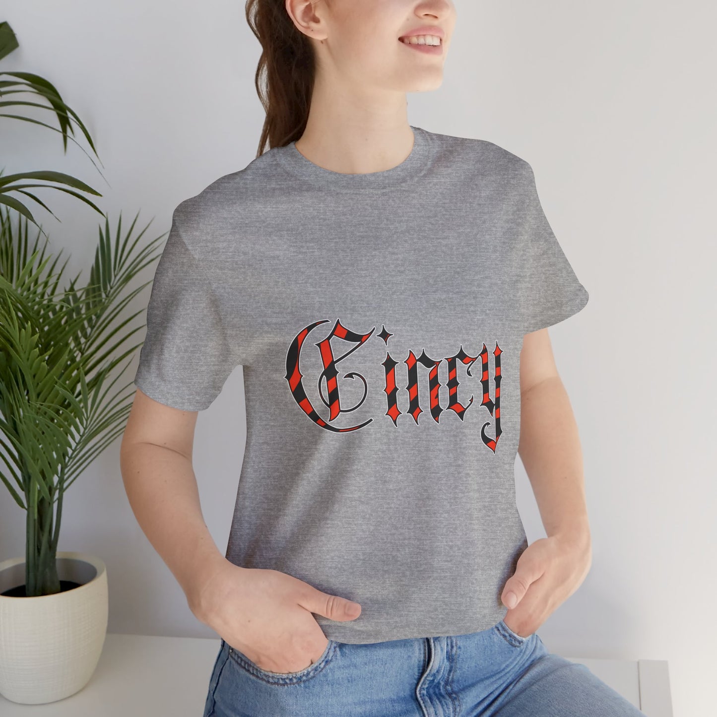 Cincy Unisex Jersey Short Sleeve Tee