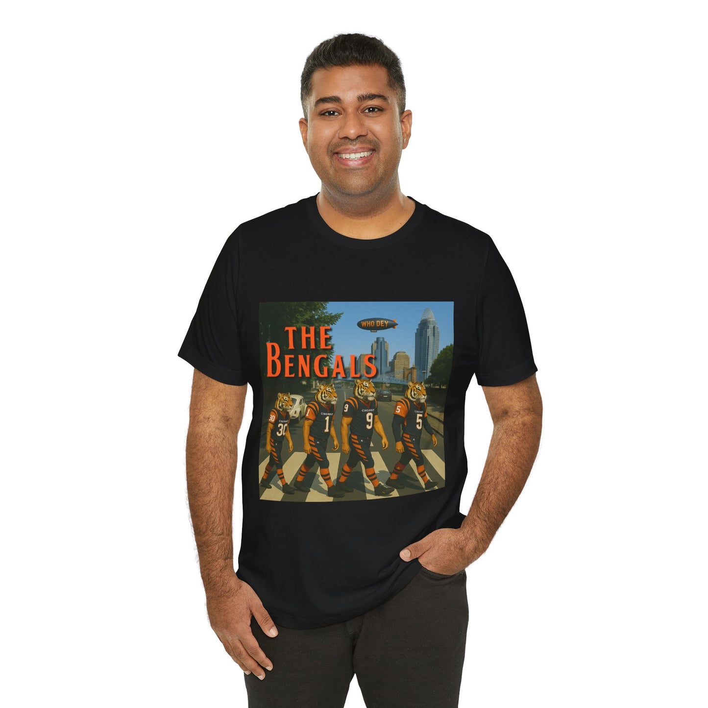 Vintage Bengals Fan Tee, Unisex Sports T-Shirt, Game Day Apparel, Bengals Merchandise, Casual Wear, Football Fan Gift