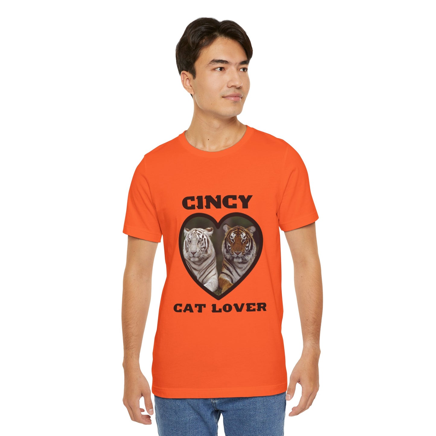 Cincy Cat Lover Unisex Jersey Tee - Perfect for WhoDey Lovers