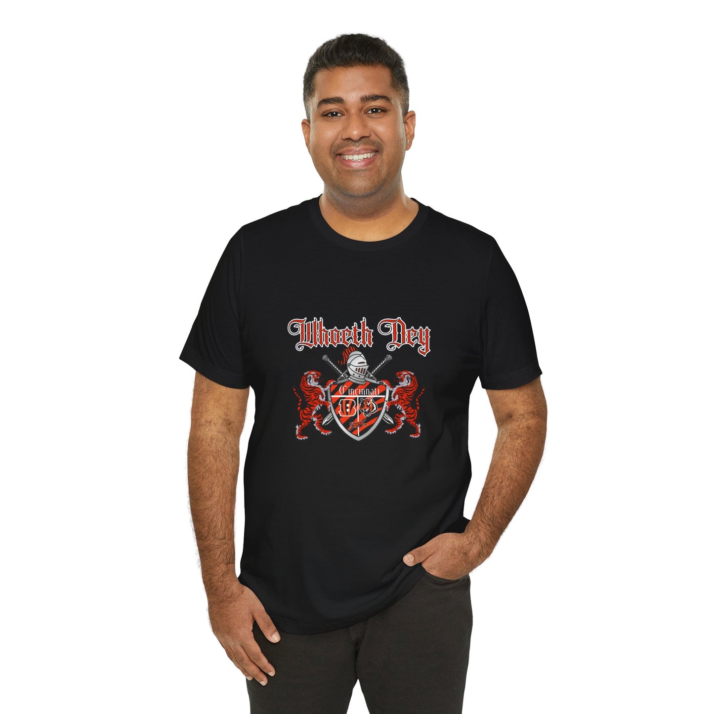 Bengals Crest Unisex Jersey Short Sleeve Tee