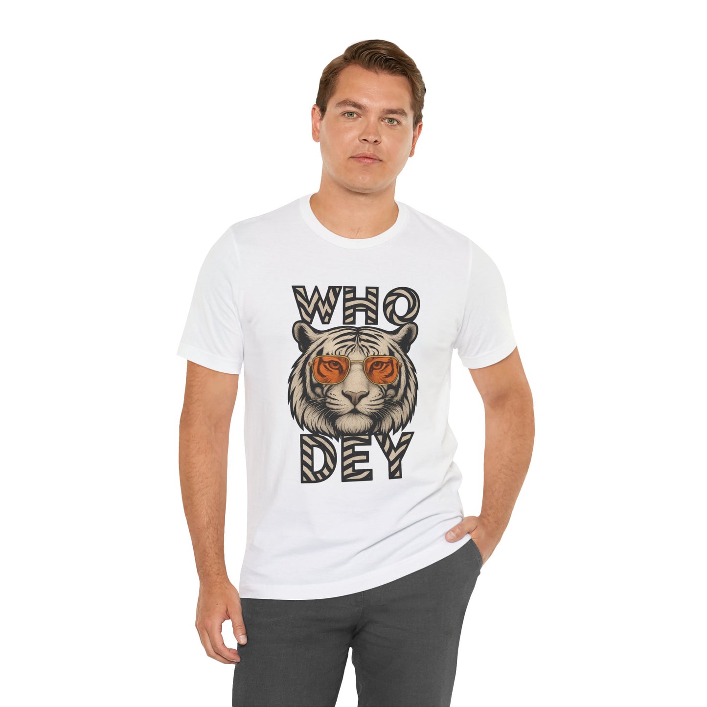 Who Dey Unisex Jersey Shirt, Casual Tee, Sports Fan Apparel