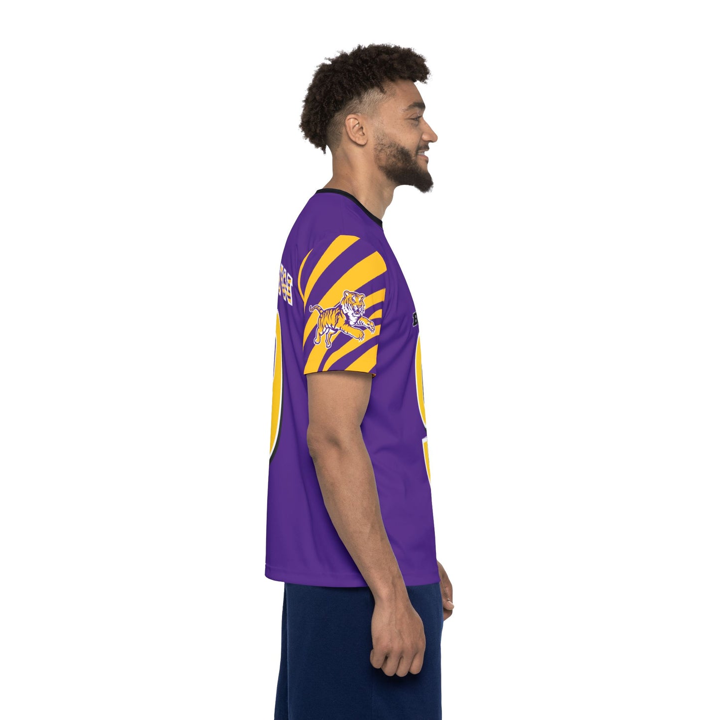 Bayou Bengals #9 Shirsey Sports Jersey