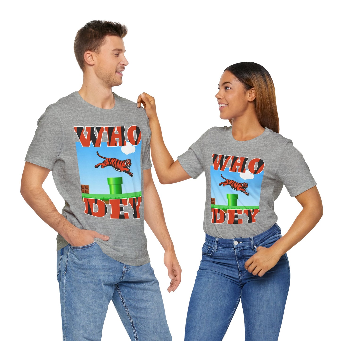 Leaping Tiger Unisex Jersey Short Sleeve Tee