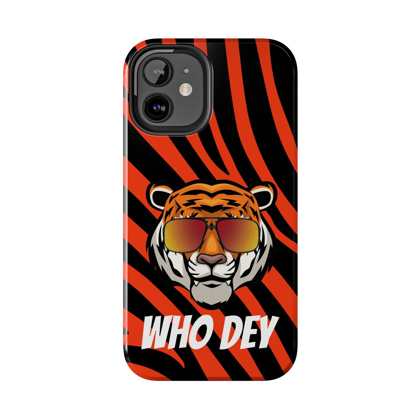 Who Dey Tiger Tough Phone Case