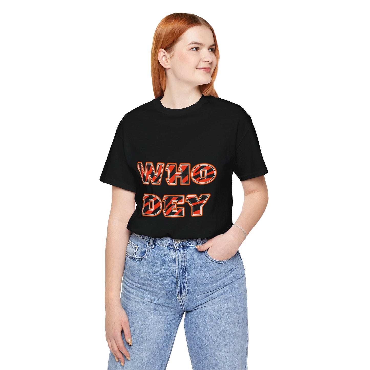WHO DEY Unisex Jersey Short Sleeve Tee