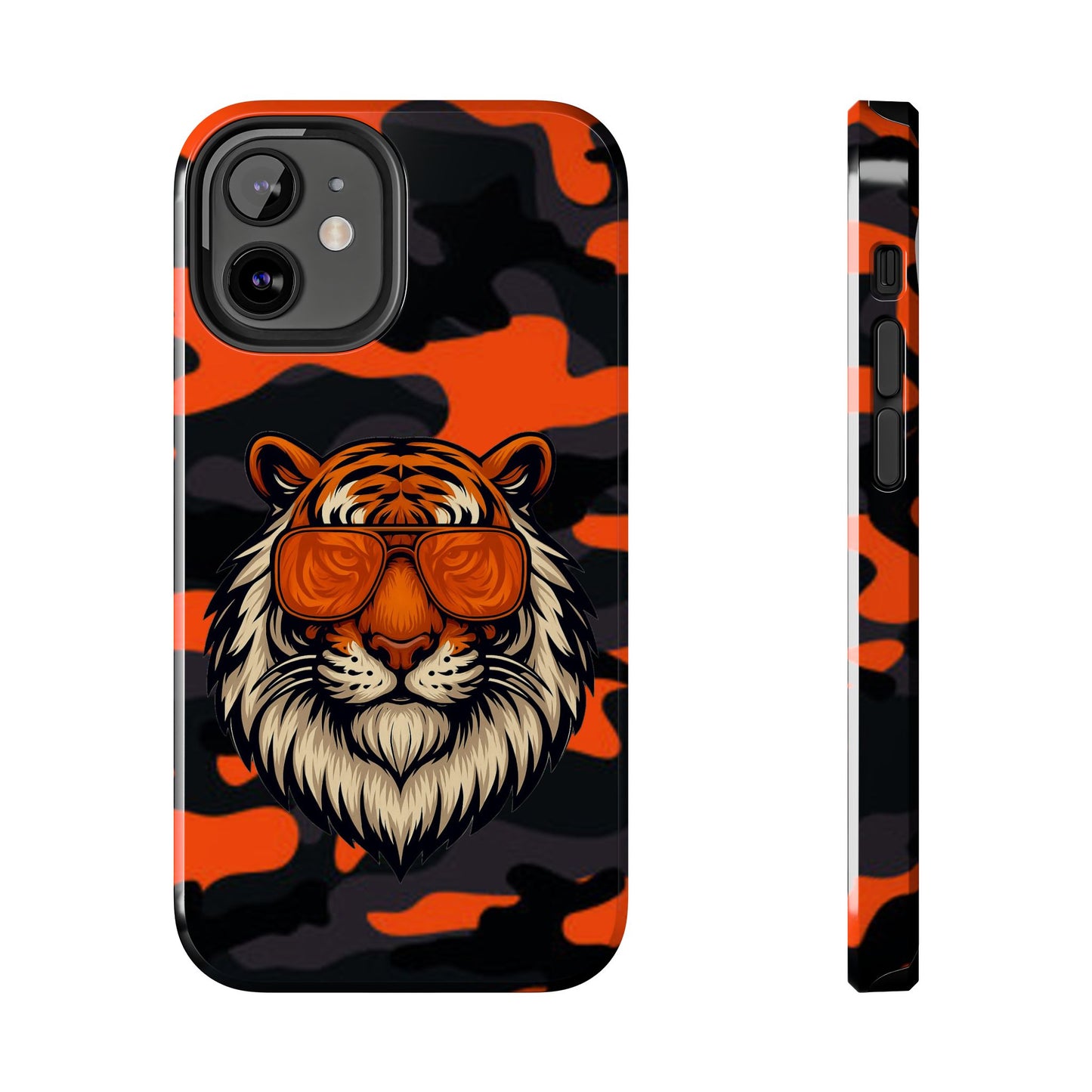 Seeing life through the orange tints Tiger Tough Phone Cases