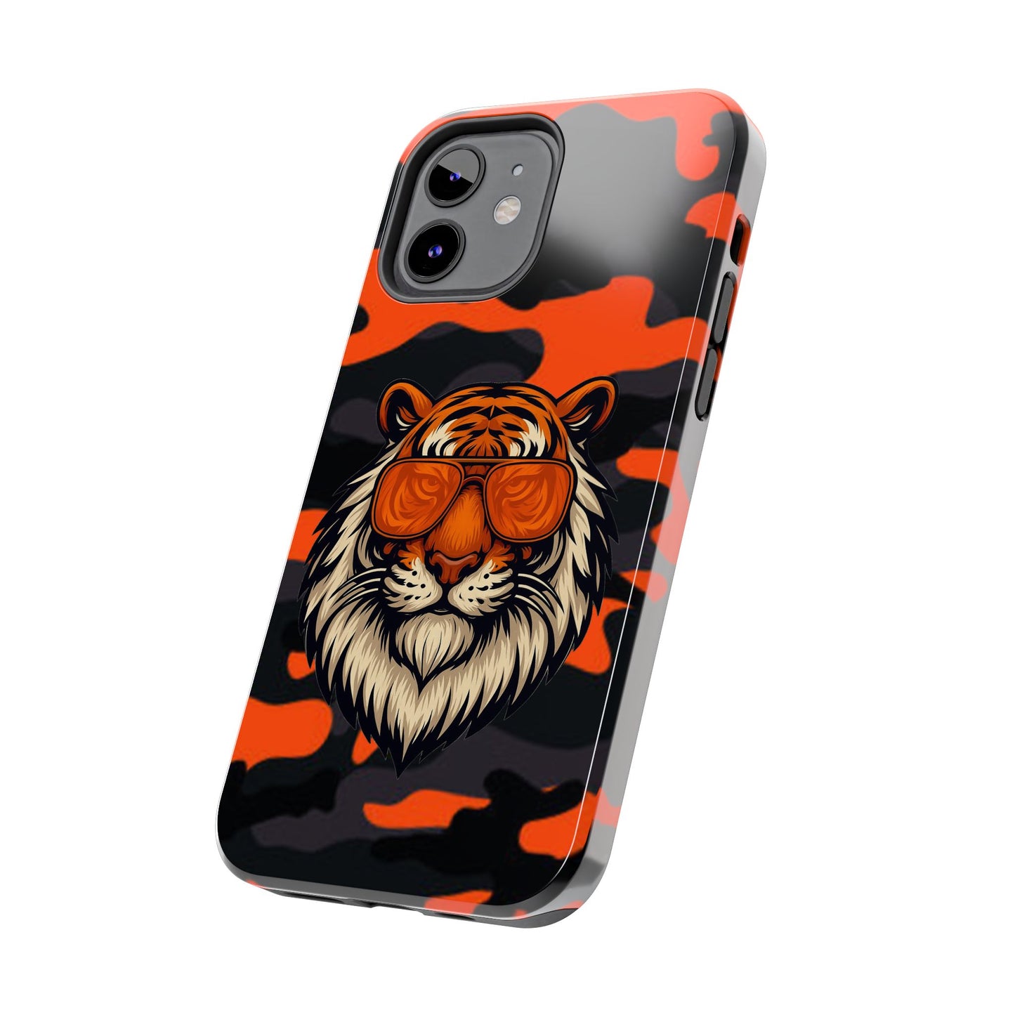 Seeing life through the orange tints Tiger Tough Phone Cases