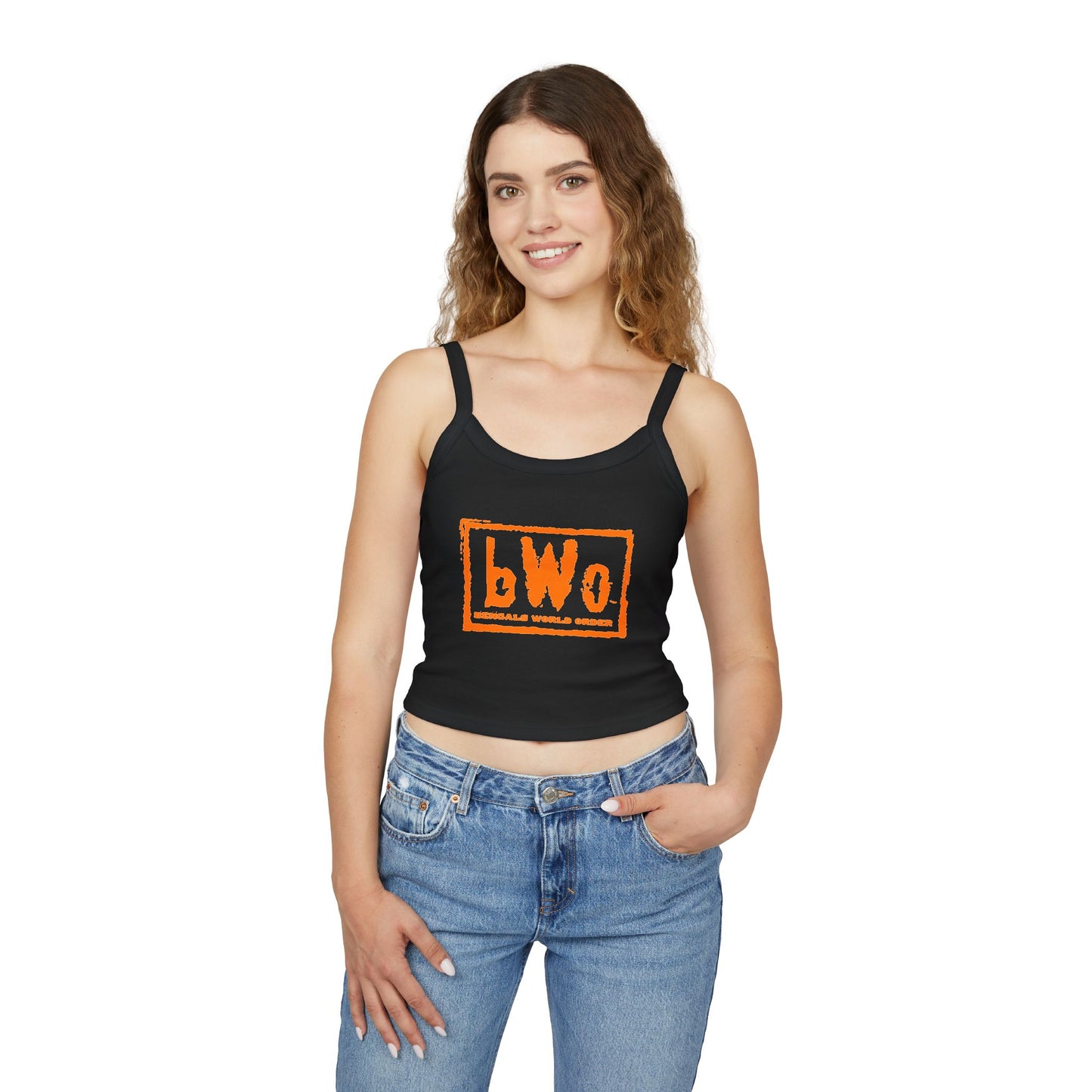 BWO Graphic Women's Spaghetti Strap Tank Top