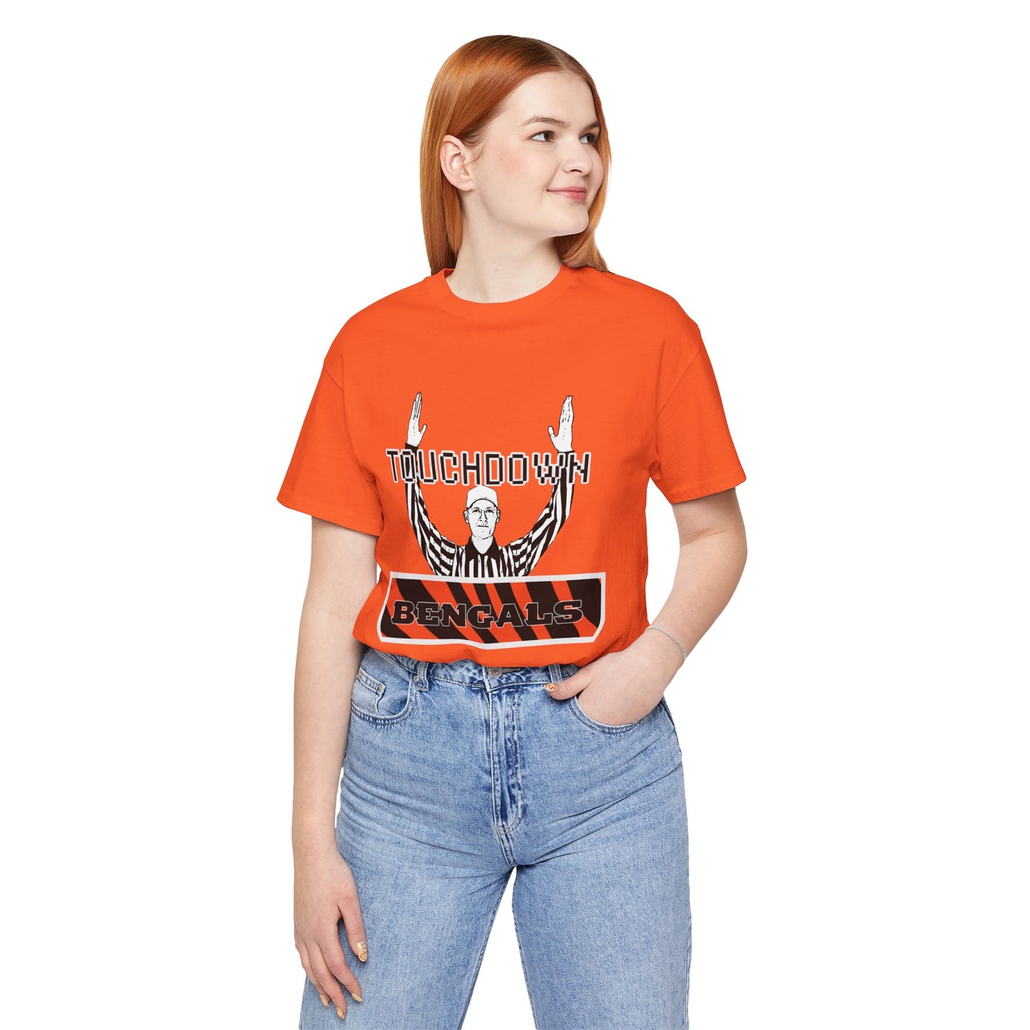 TouchDown Bengals Unisex Jersey Short Sleeve Tee