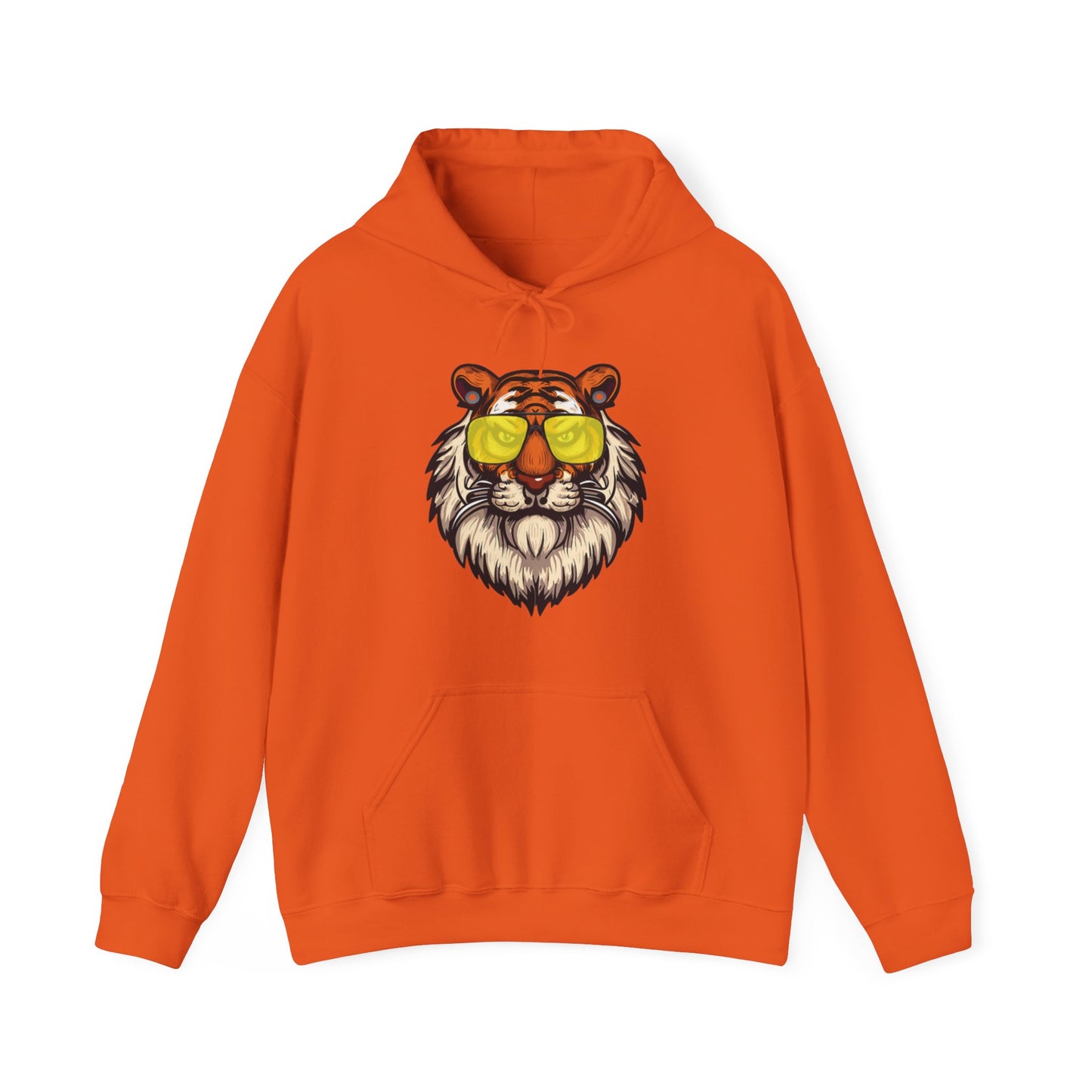 Yellow tints Tiger Unisex Heavy Blend™ Hooded Sweatshirt