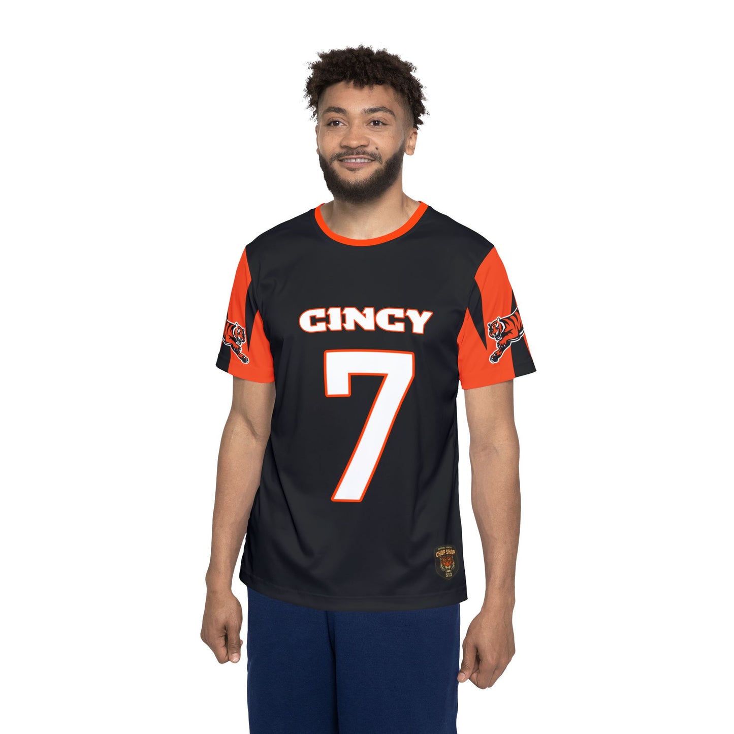 Boomer Shirsey (Shirt/Jersey) Bengals legend Norman Julius "Boomer" Esiason