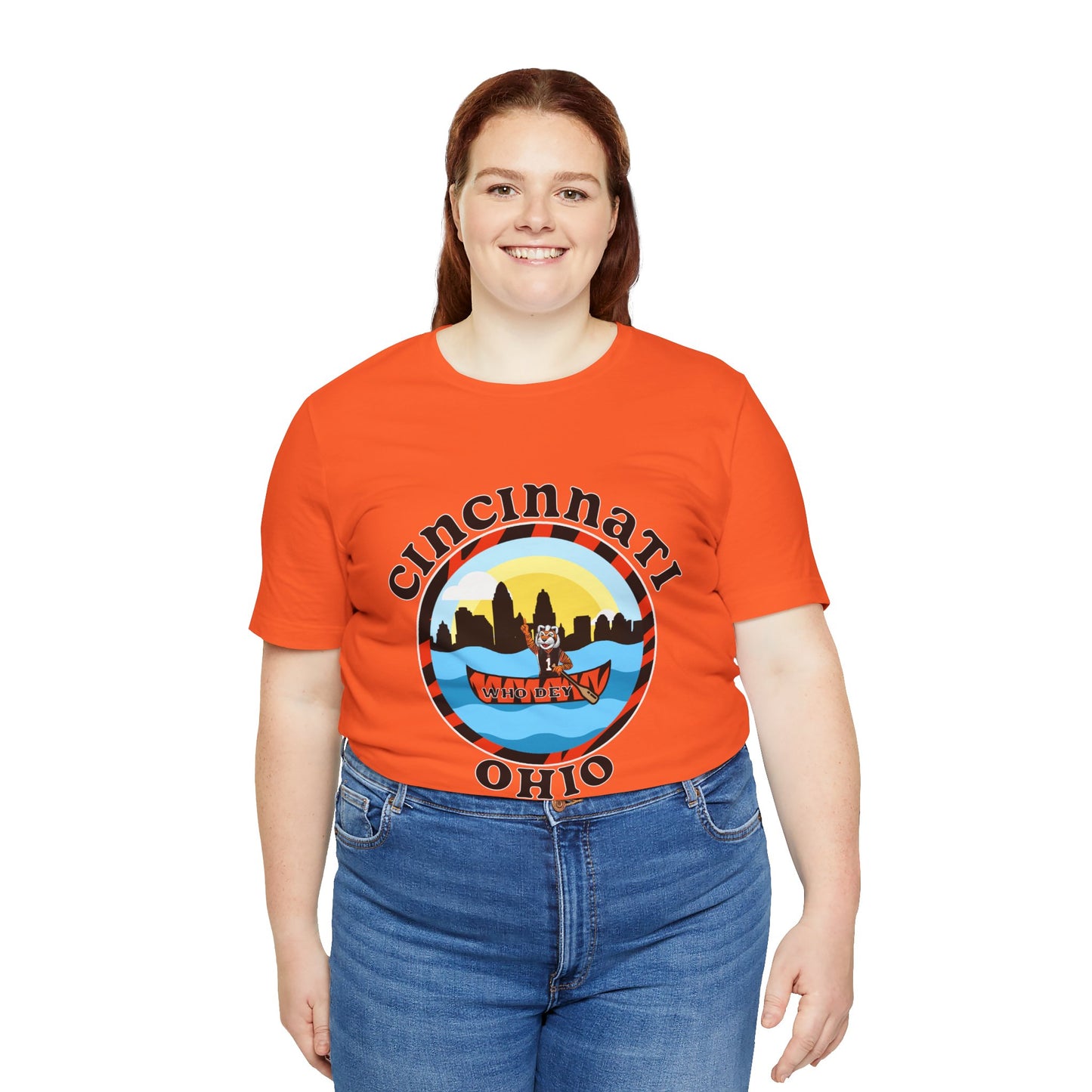 Welcome to Cincinnati Unisex Jersey Short Sleeve Tee