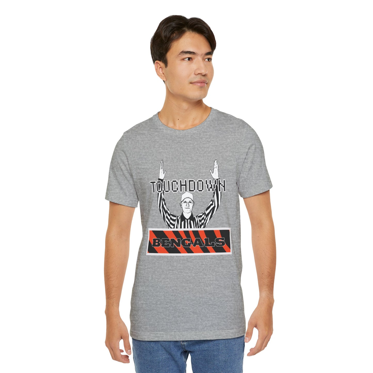 TouchDown Bengals Unisex Jersey Short Sleeve Tee