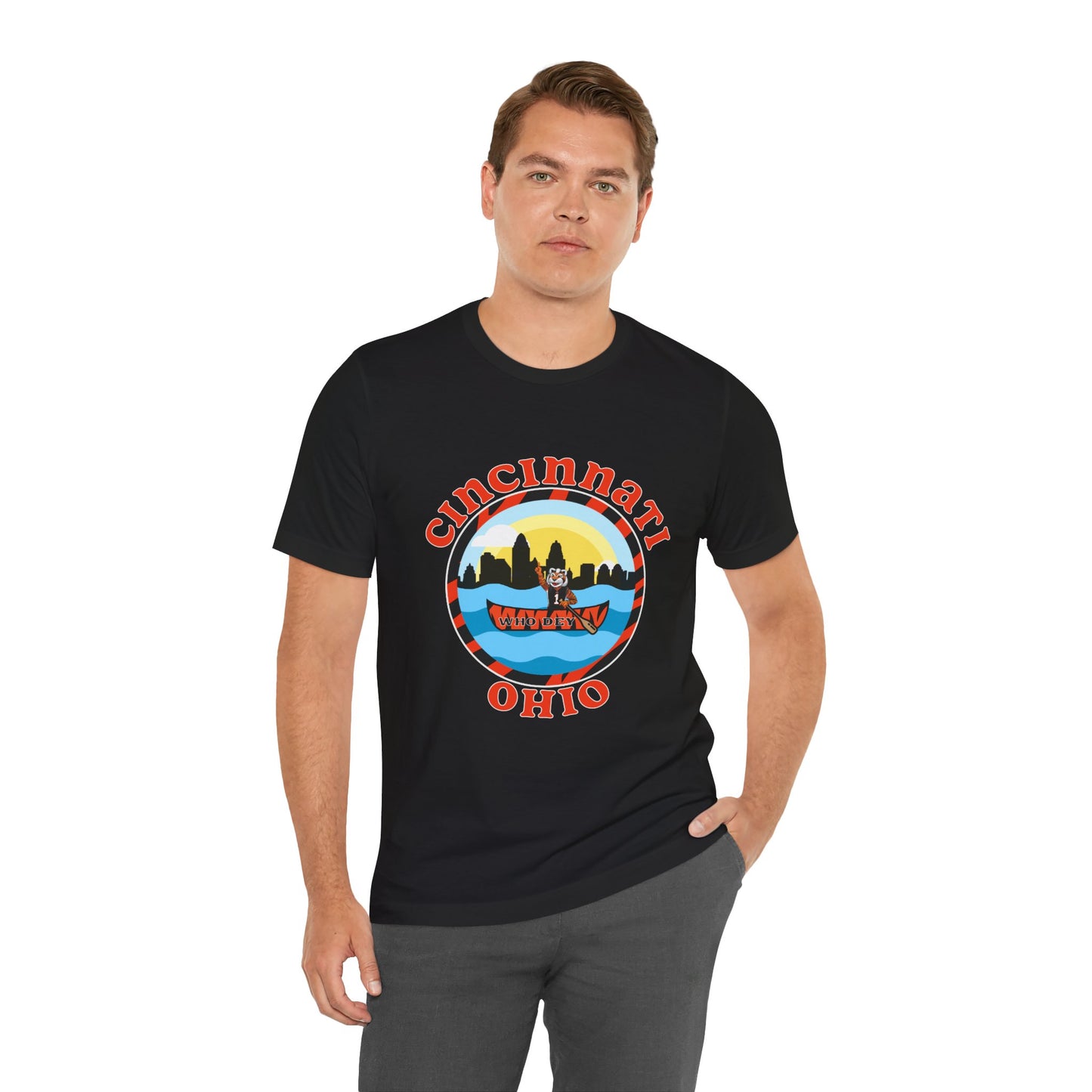 Welcome to Cincinnati Unisex Jersey Short Sleeve Tee