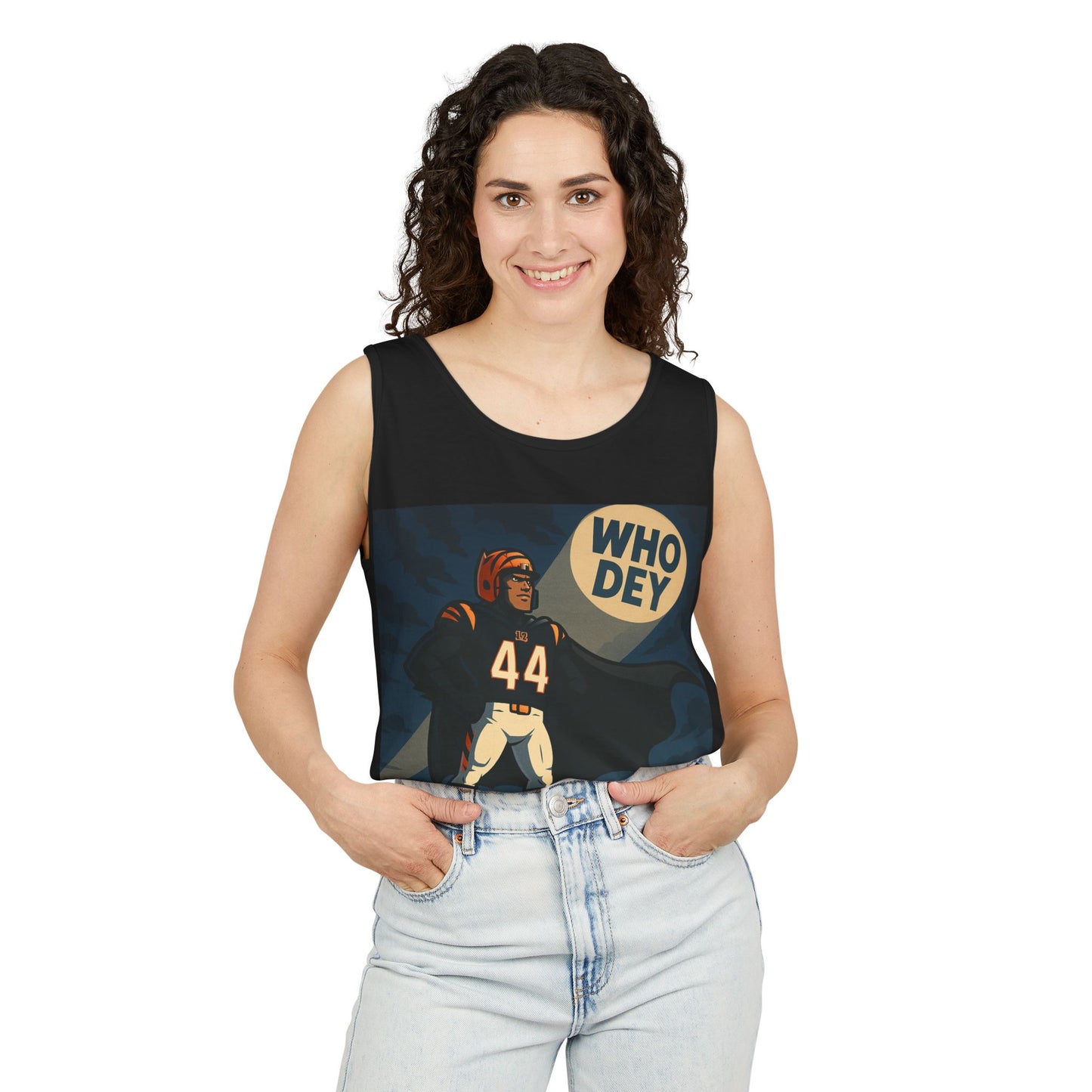 Tank Top Bengals Demetrius Knight The Dark Knight Who Dey Fan Shirt