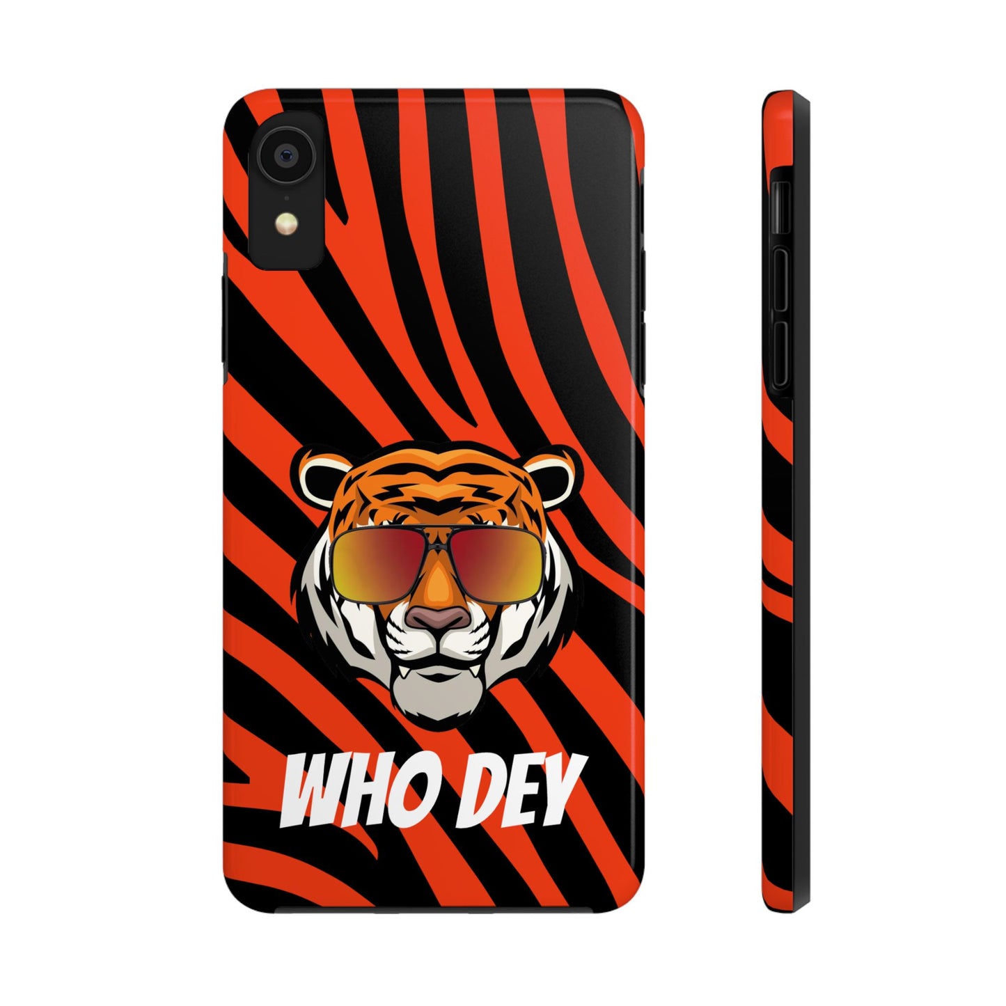 Who Dey Tiger Tough Phone Case