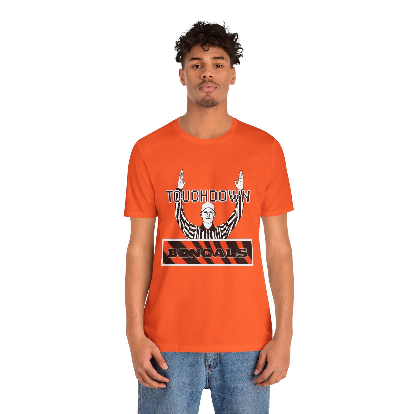 TouchDown Bengals Unisex Jersey Short Sleeve Tee