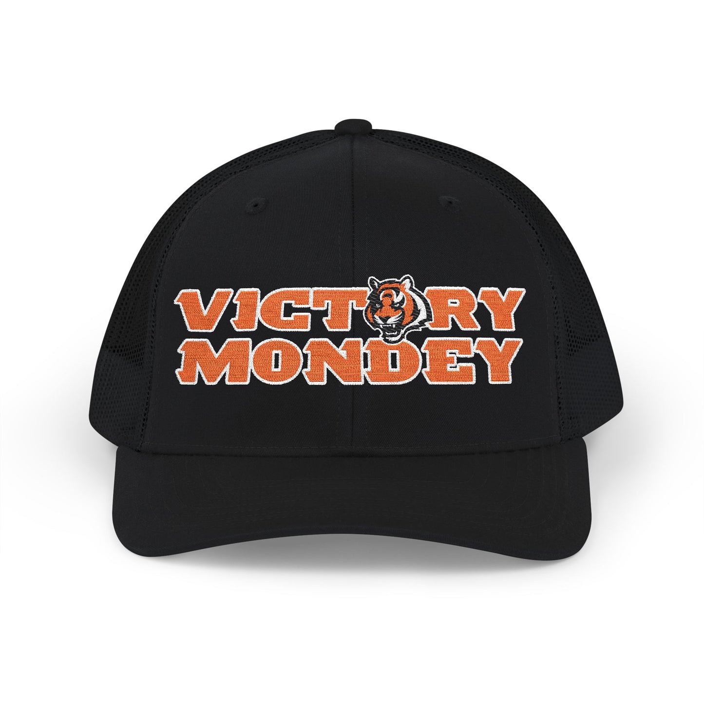 Victory MonDey Snapback Trucker Cap - Embroidered Sports Hat
