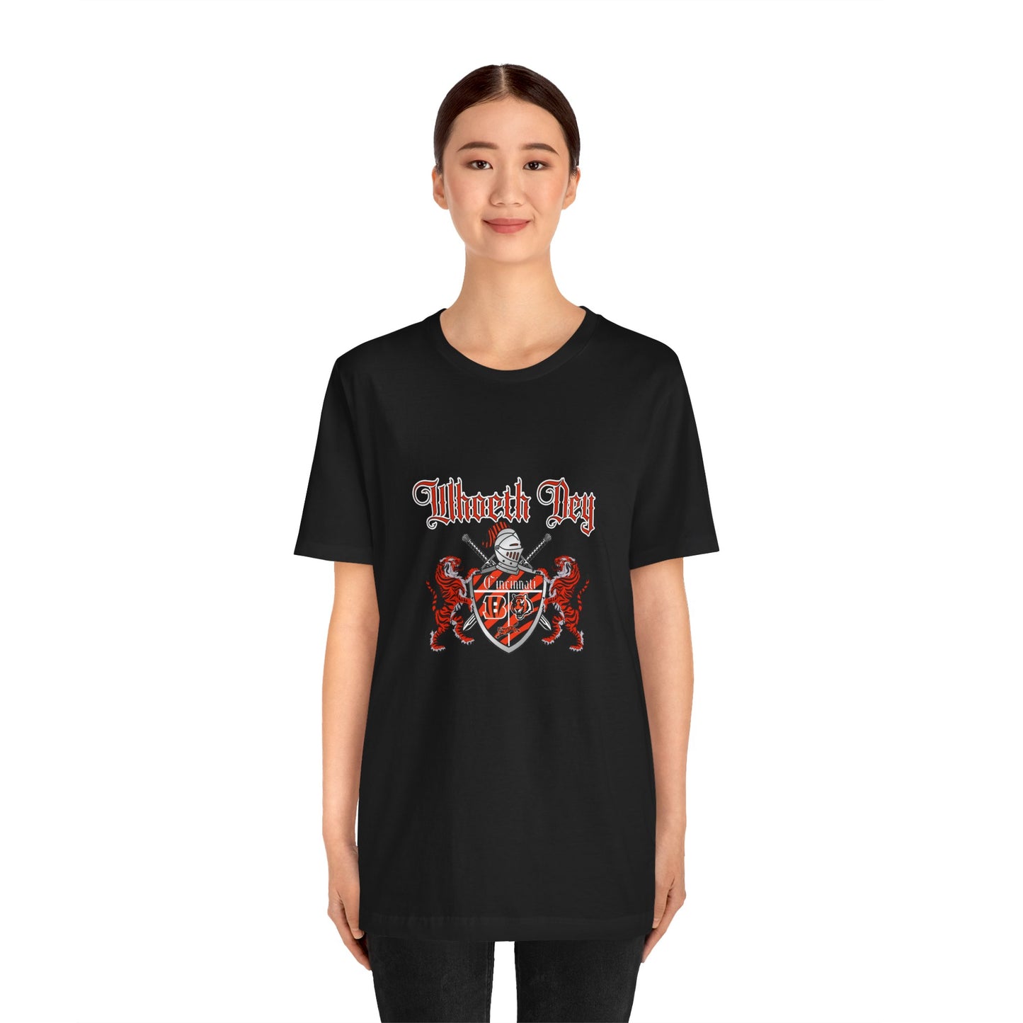 Bengals Crest Unisex Jersey Short Sleeve Tee