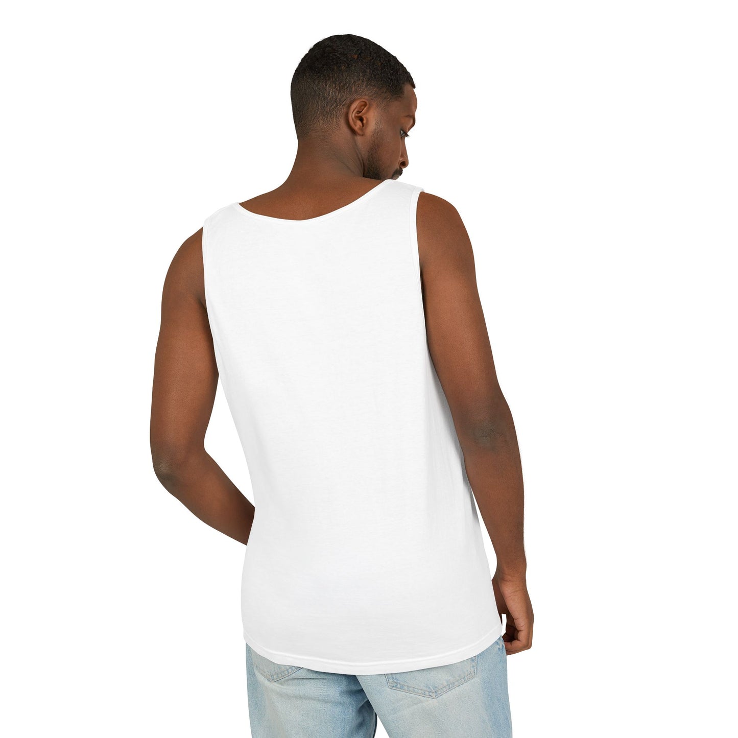 Who Dey White-Out/Orange-Out Unisex Tank Top