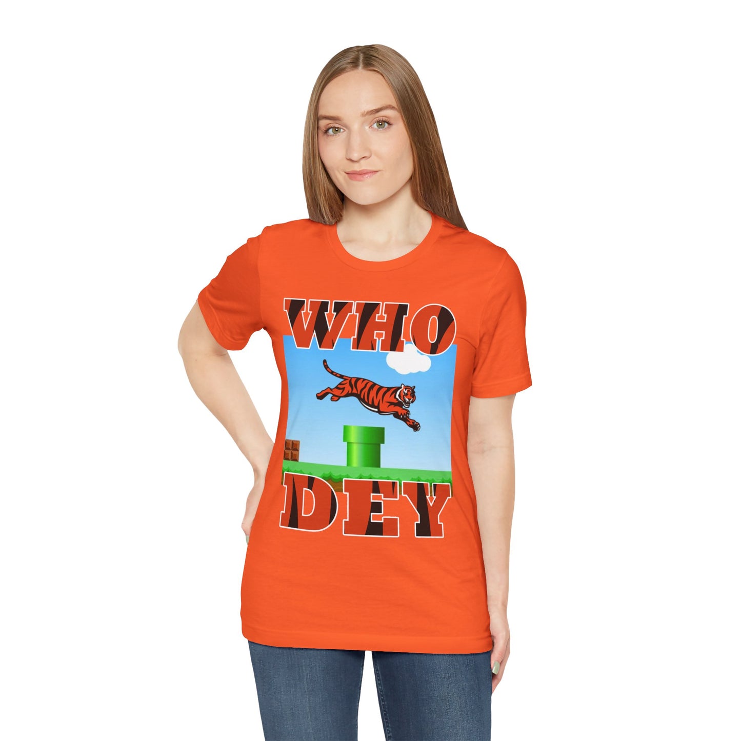 Leaping Tiger Unisex Jersey Short Sleeve Tee