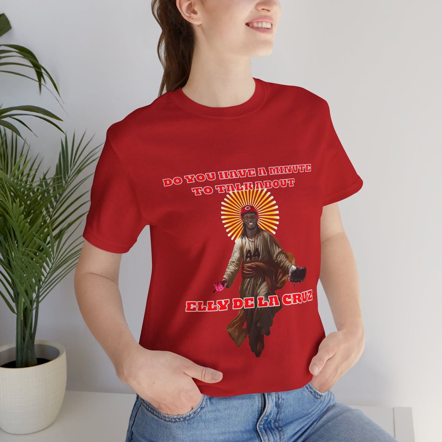 Elly Christ La Cruz Unisex Jersey Short Sleeve Tee