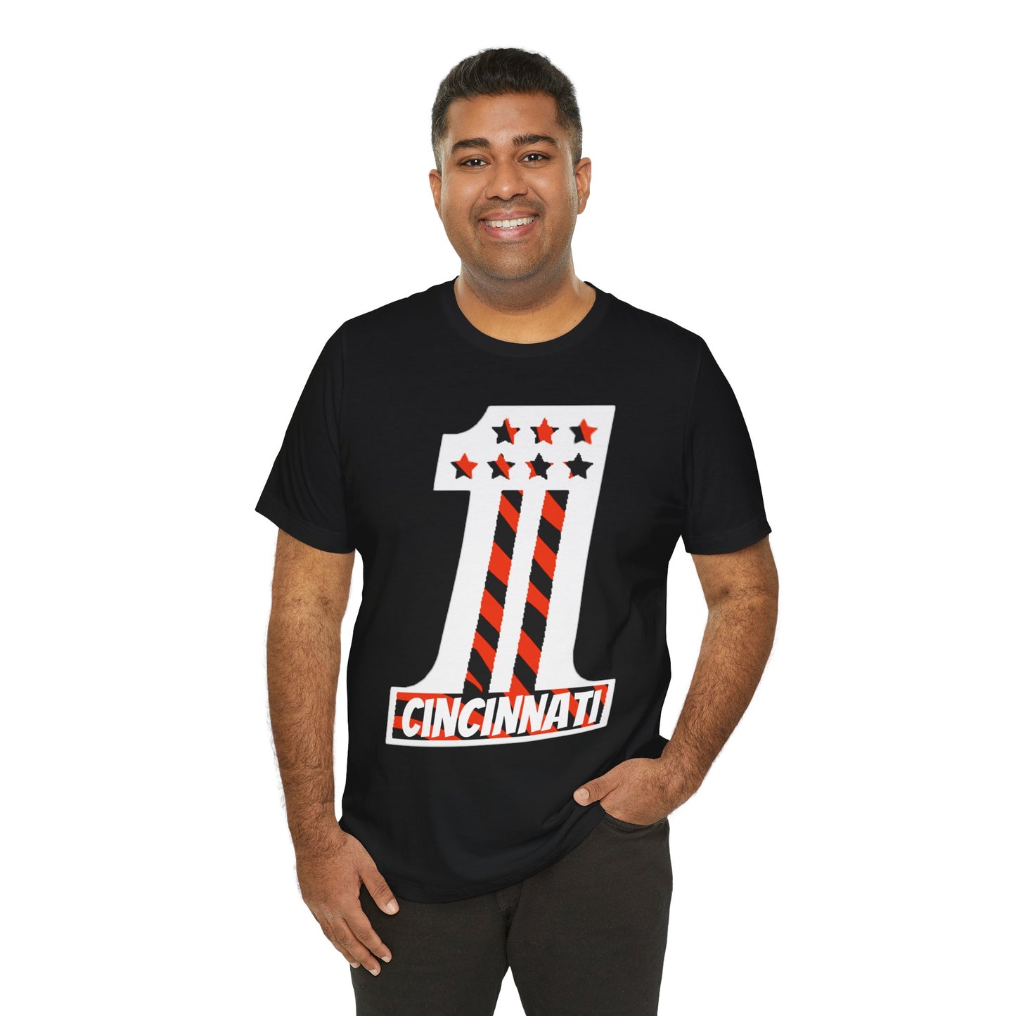 Cincinnati #1 Unisex Jersey Short Sleeve Tee