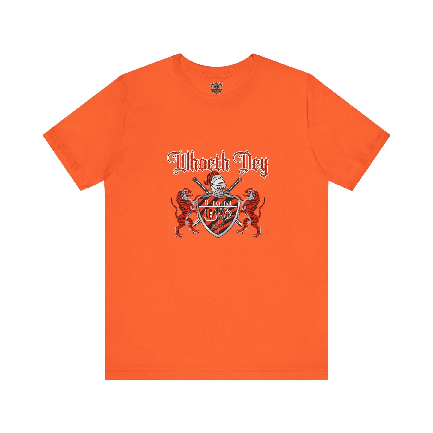 Bengals Crest Unisex Jersey Short Sleeve Tee