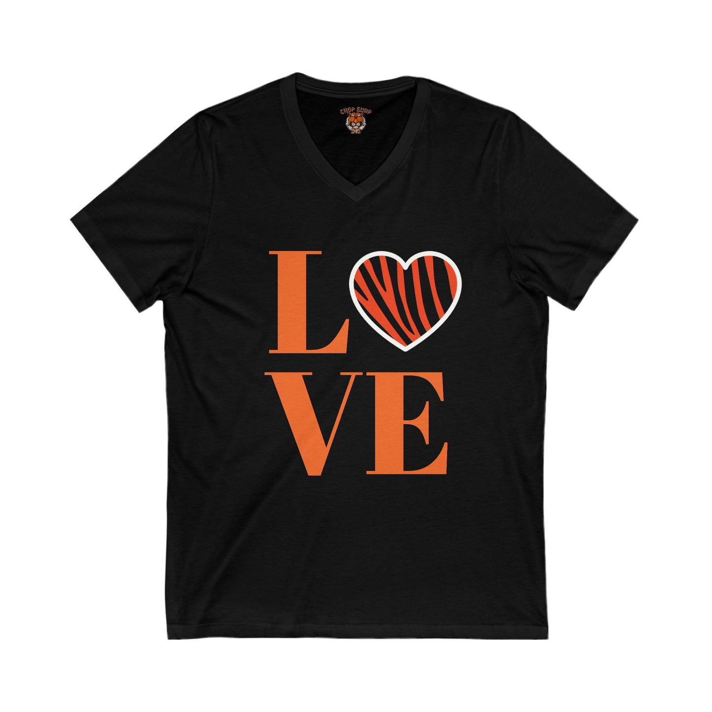 Love Bengals V-Neck Tee