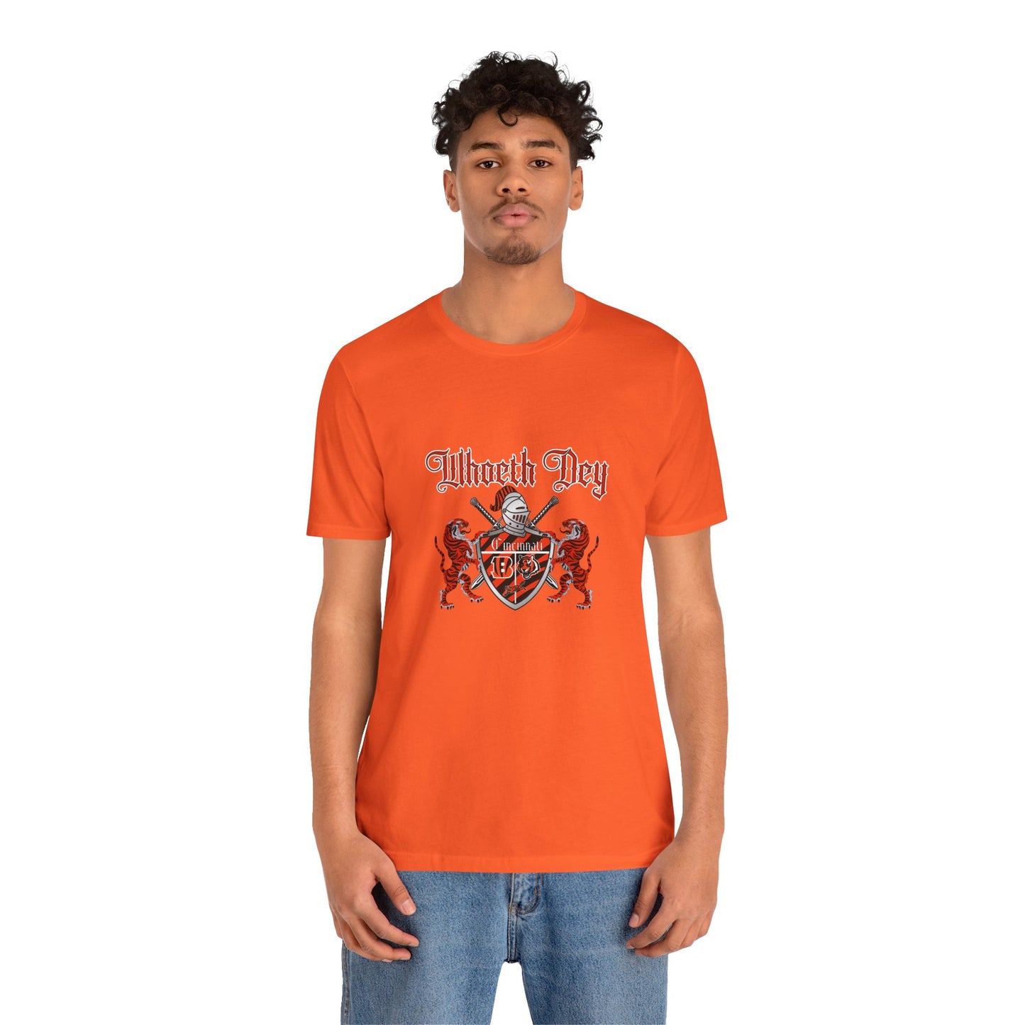 Bengals Crest Unisex Jersey Short Sleeve Tee