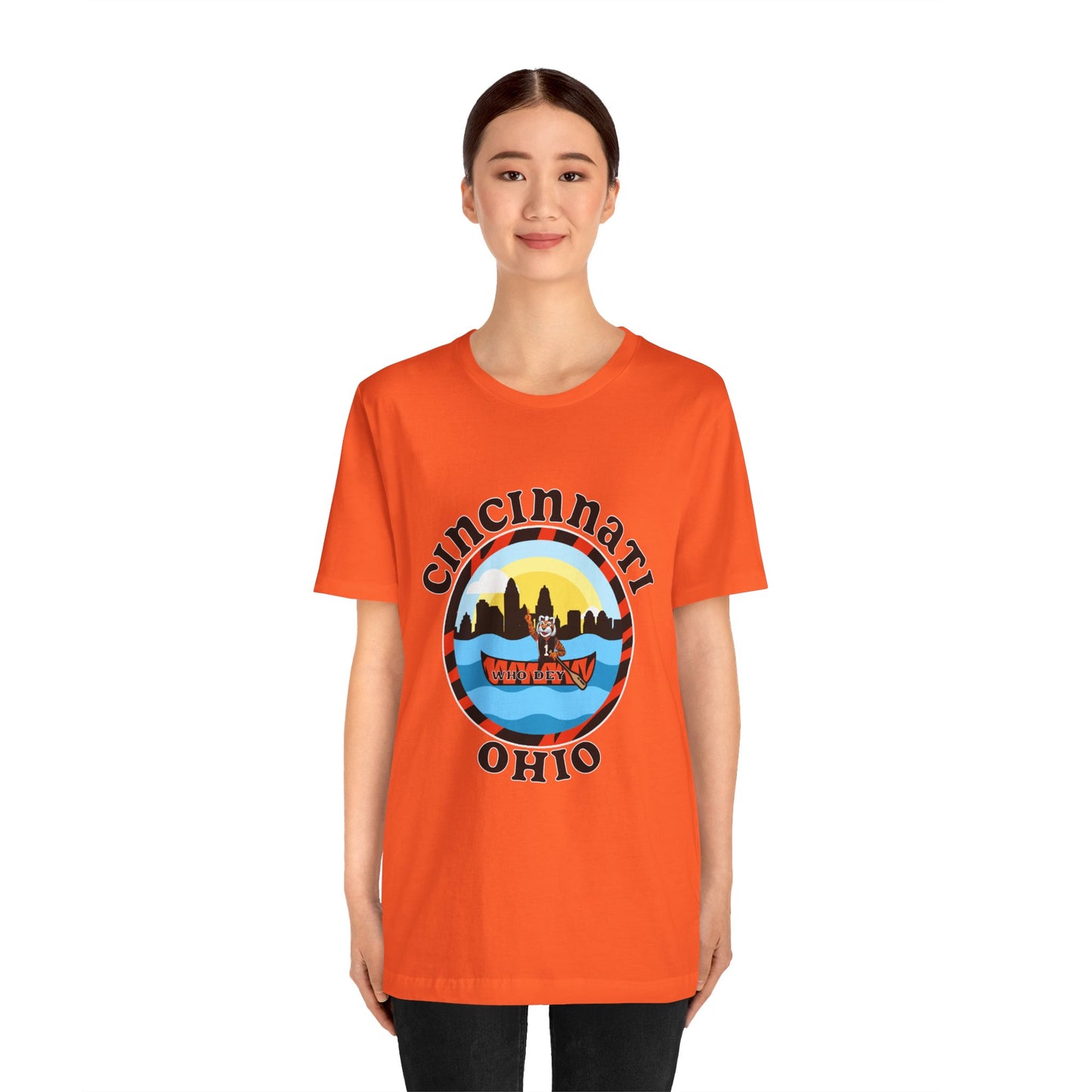 Welcome to Cincinnati Unisex Jersey Short Sleeve Tee