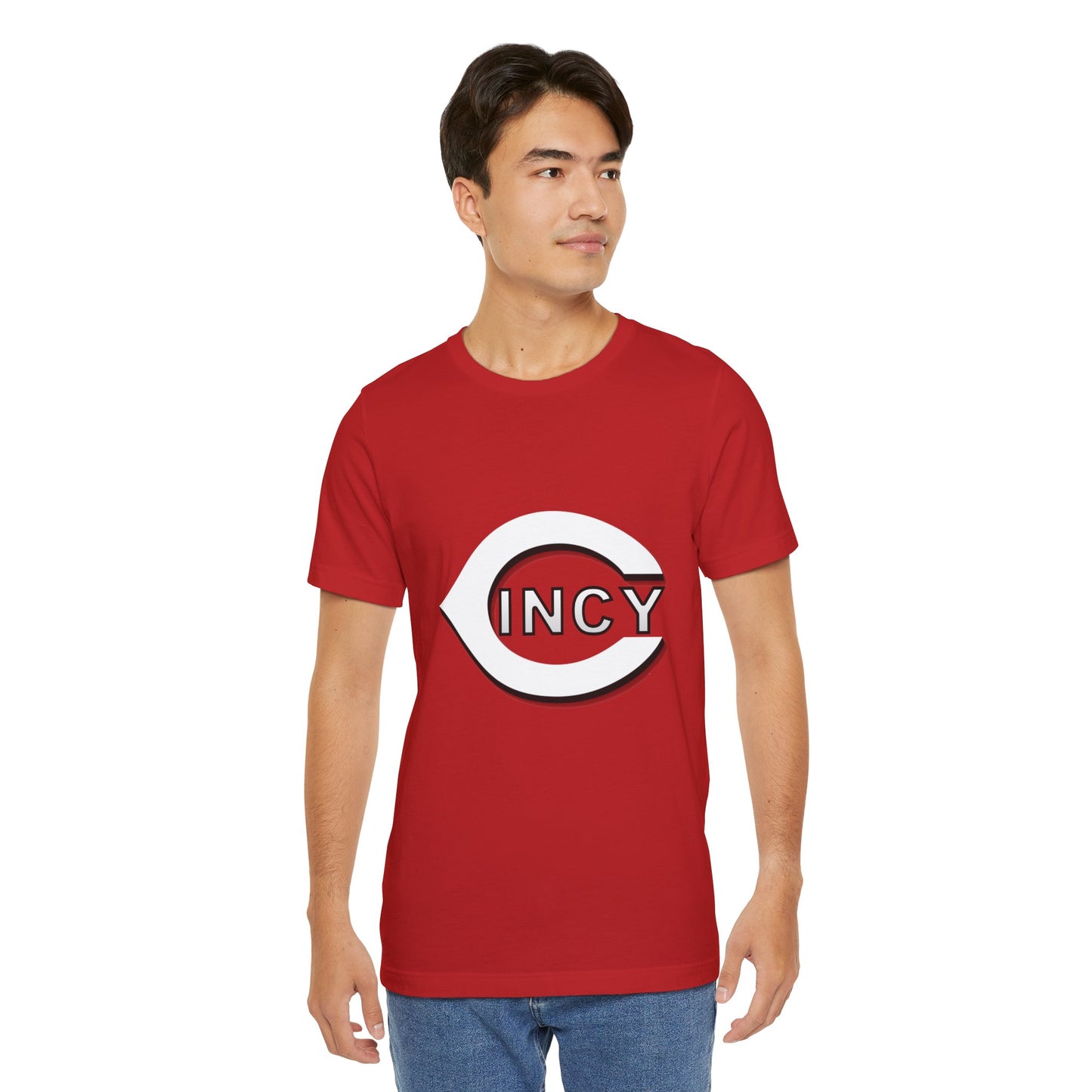 CINCY (Reds) Unisex Jersey Short Sleeve Tee