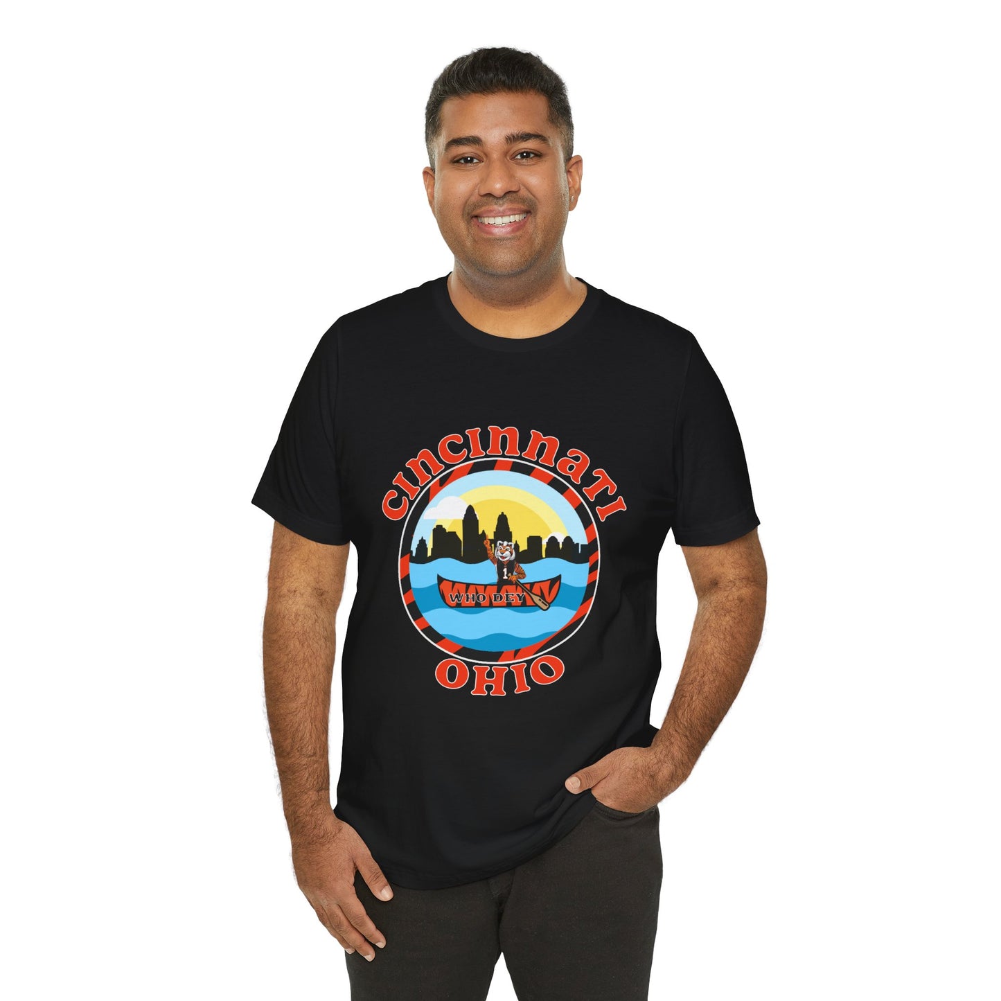 Welcome to Cincinnati Unisex Jersey Short Sleeve Tee