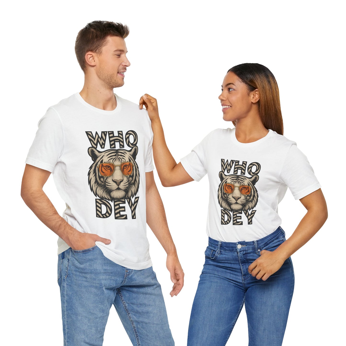 Who Dey Unisex Jersey Shirt, Casual Tee, Sports Fan Apparel