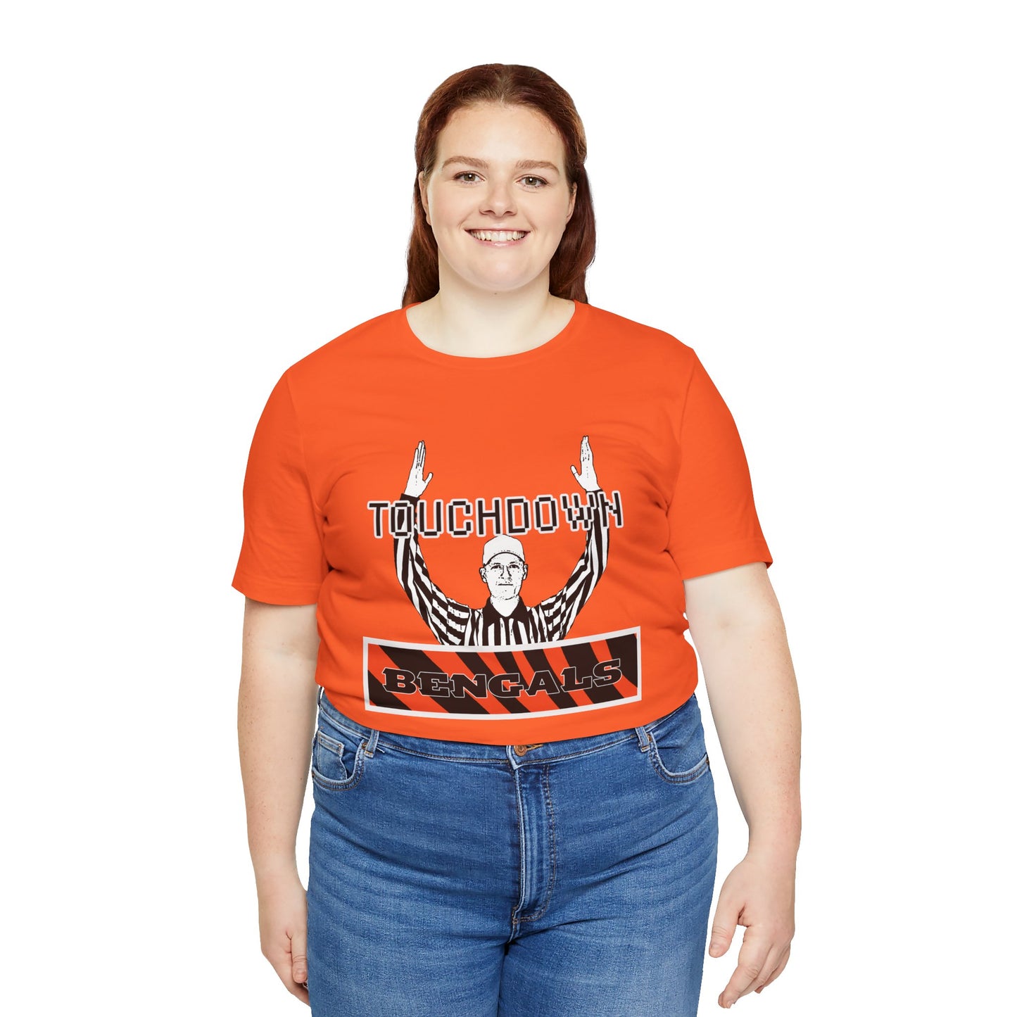 TouchDown Bengals Unisex Jersey Short Sleeve Tee