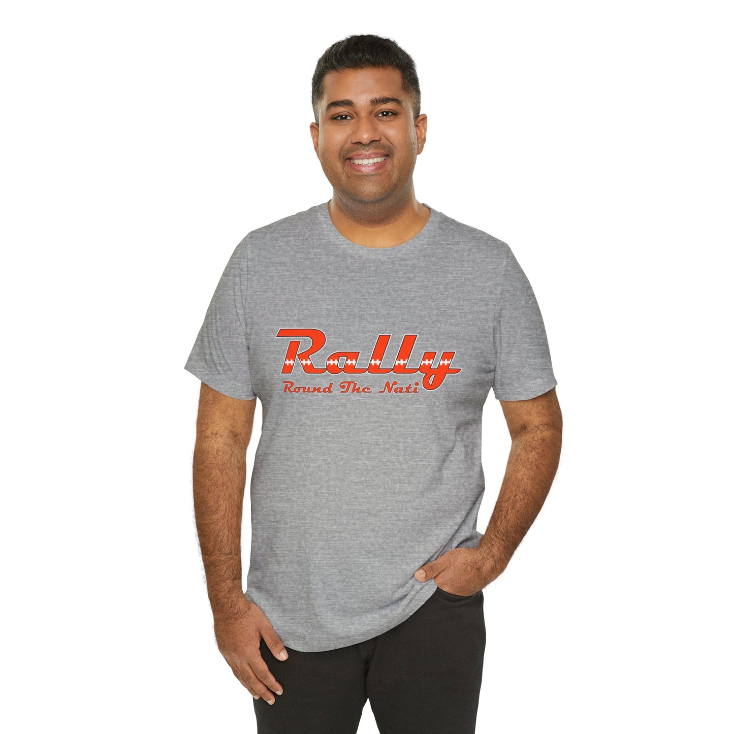 Rally Round the Nati Unisex Jersey Tee - Perfect for Sports Events and Casual Wear