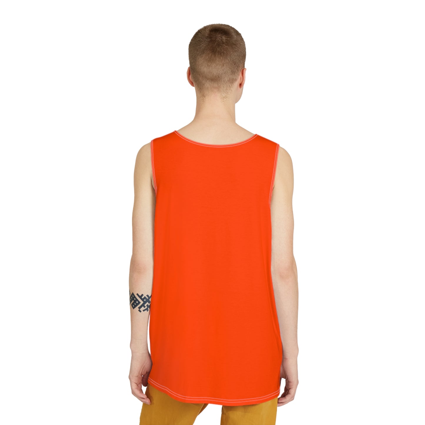 Tank Top - Happy Smiley face for Cincinnati Bengals Who Dey Fans