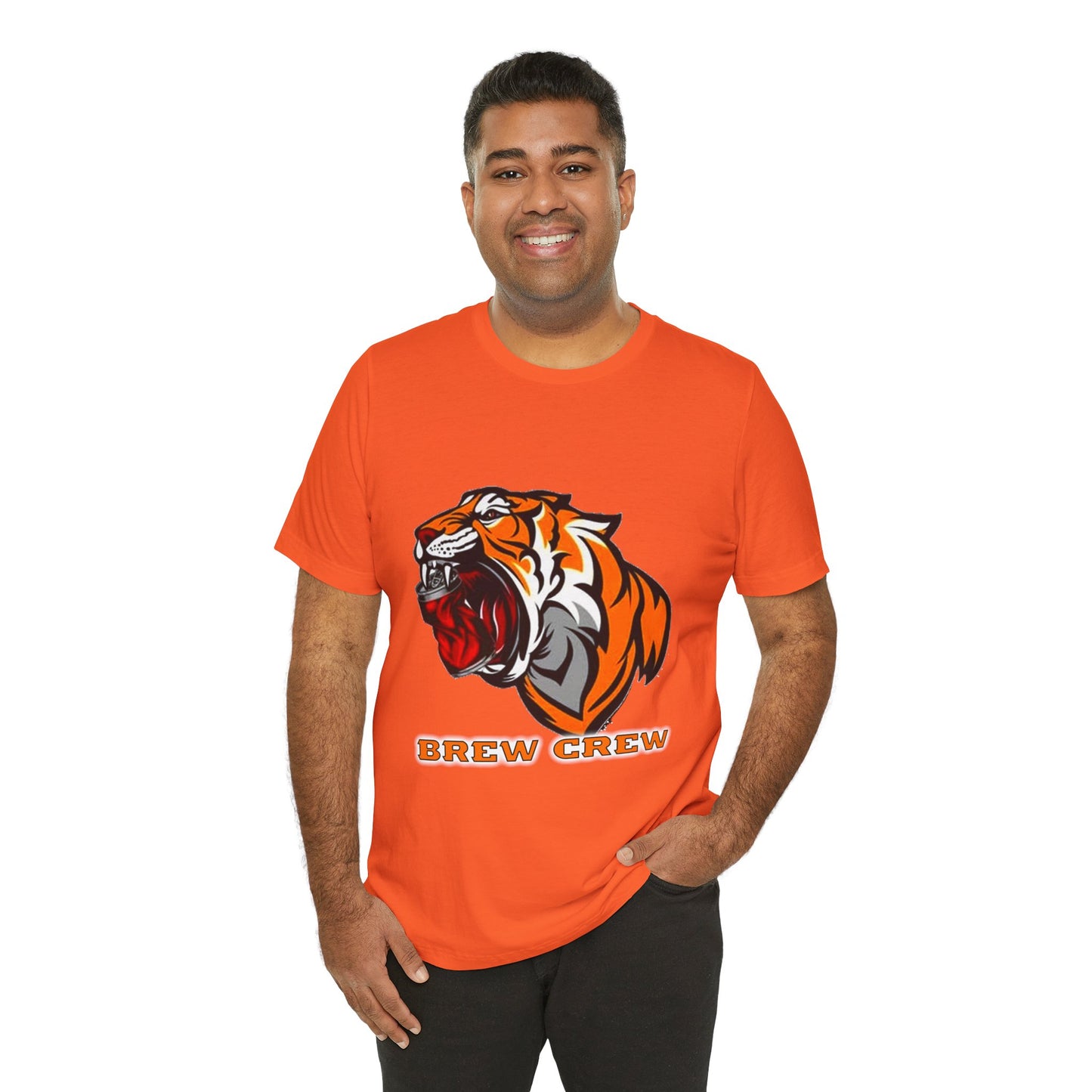 Brew Crew Can Crusher Unisex Jersey Short Sleeve Tee