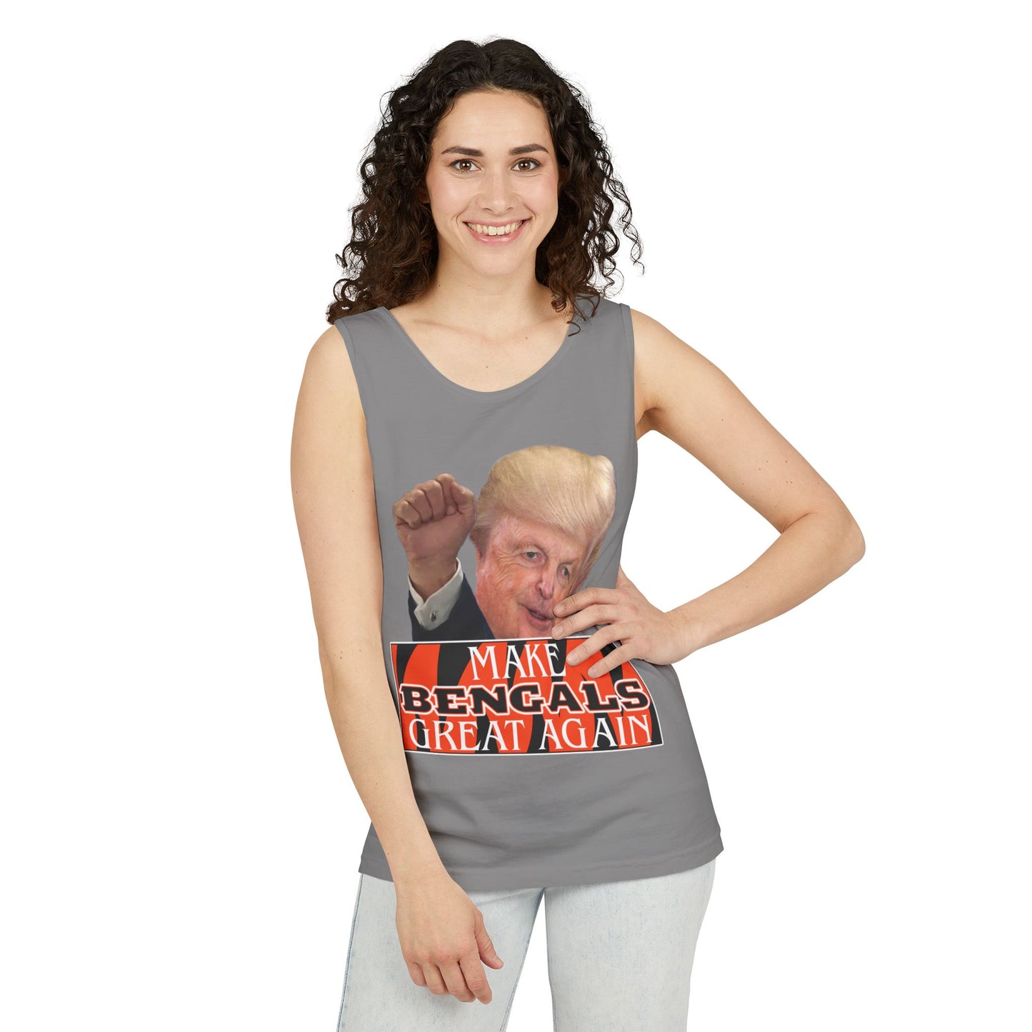 Make Bengals Great Again Tank Top - Unisex Summer Wear, Gift for Sports Fans, Casual Wear, Celebration Attire