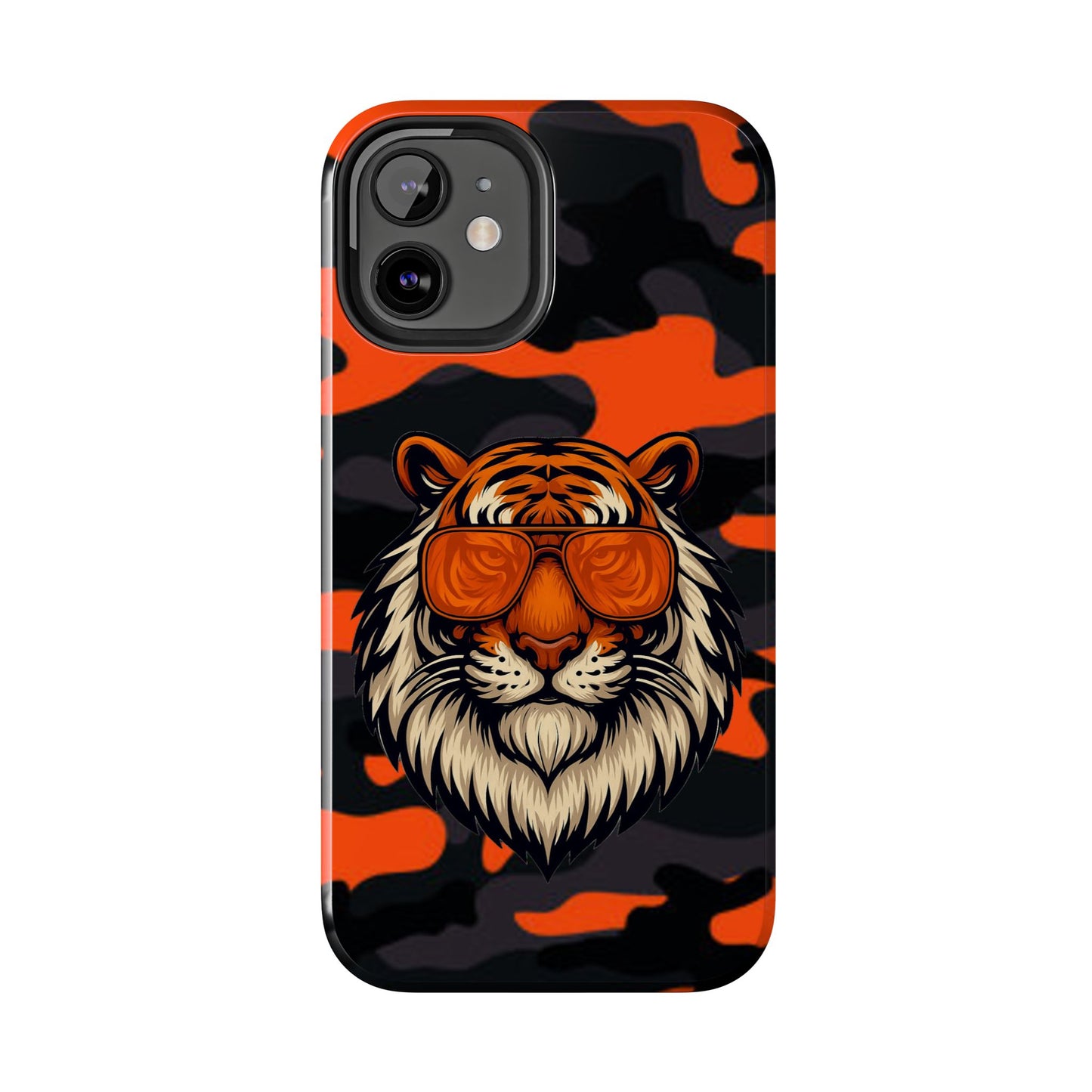Seeing life through the orange tints Tiger Tough Phone Cases