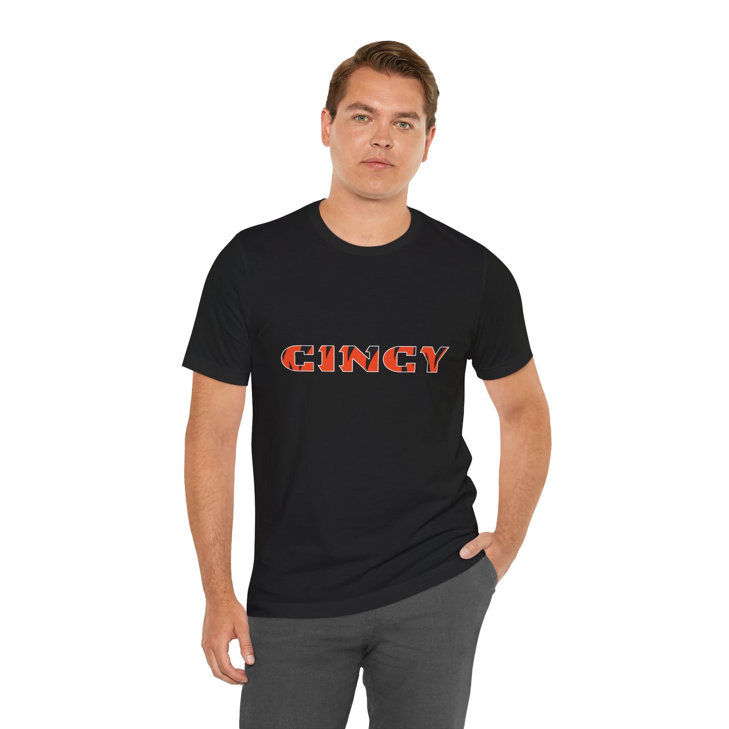 CINCY Unisex Jersey Short Sleeve Tee